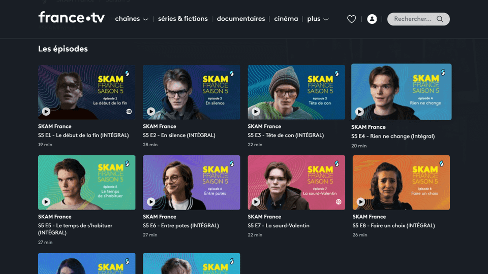 france.tv SKAM saison5